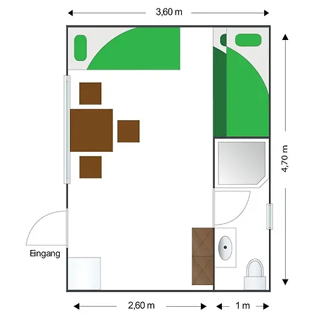 Hébergement de vacances Finnenhaus 6 *